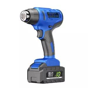 충전식 히팅건 무선 배터리 핫건 산업용 랩핑 드라이기 자동차 열풍기 송풍 도구