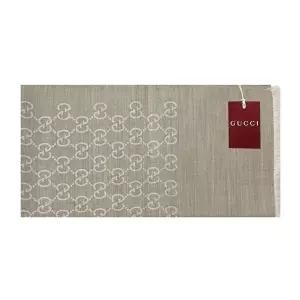 [구찌] GG 울 실크 머플러/베이지/165904 3G646 9500