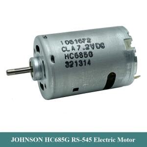 JOHNSON HC685G 마이크로 36mm RS-545 모터 DC 3.7V 5V 6V 7.2V 고속 전력 전기 드릴 정원 도구 엔진 냉각