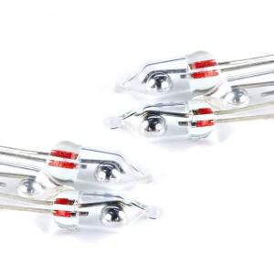 20개/몫 유리 틸트 스위치 - 3mm/5mm 볼 직경의 단방향 각도 센서(켜기/끄기 제어) 무수은 설계