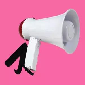 메가폰 소형 확성기 비상경보 싸이렌 임시소방시설