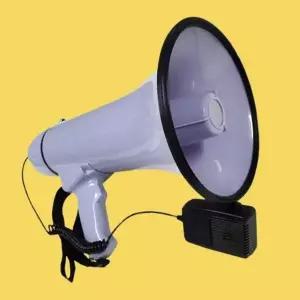 메가폰 대형 마이크 확성기 싸이렌 홍보 응원 행사