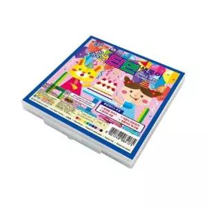 단면 종이나라 색종이 10색 100매 (케이스)