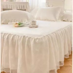 라지킹매트리스 침대패드 이불커버 커버 소프트 제품 침대