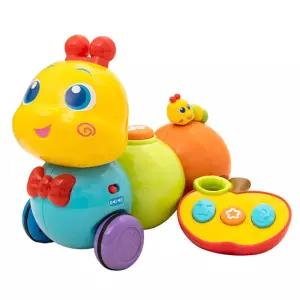 JMds 윈펀 꿈틀꿈틀 무선조종 애벌레 (1140NL) 움직이는장난감 멜로디 작동완구 아기선물 백일 출산