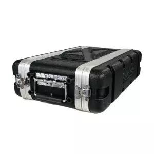 믹서 랙케이스 음향장비 2US 휴대용 콘솔 캐비닛 공연 방송용 보관함