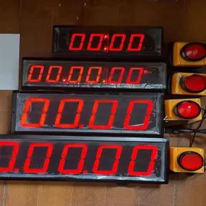 인터벌 타이머 버튼식 스톱워치 체육관 복싱 카운트 헬스장 주짓수