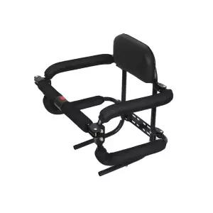 뒷좌석 시트 전기자전거 보조좌석 후면 프레임 접이식 간이의자 등받이 탈부착식 승객용