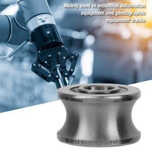 U자형 슬라이딩 롤러 베어링 둥근 바닥 트랙 도르래 8x22.5x14.5mm T22