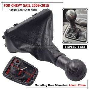 자동차 변경 기어 시프트 노브 레버 기어박스 시프터 커버 쉐보레 호환  2009-2014 수동 선택기 액세서리