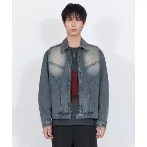 IL CORSO 듀얼 라인 데님 블루종 블루 IEJU4F211B2 175635