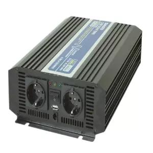 -24V DC AC 인버터 IVT-2000B DC24V 2000W (1EA)배터리 차량용 유사계단파 정현파 24V 교류 변압기 캠핑용