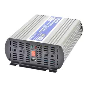 -24V DC AC인버터 IVT-1000B DC24V 1000W (1EA)배터리 차량용 유사계단파 정현파 24V 교류 변압기 캠핑용