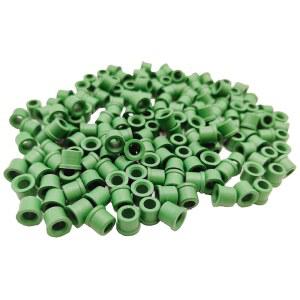 R134A 고무 개스킷 교체 에어컨 냉동 충전 호스 / 매니폴드 씰링 오링 수리 키트 R410A 어댑터 1/4인치 퀵 커플러 개스킷(100개 팩)에