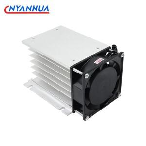 전압 조절 소프트 스타트 모듈용 알루미늄 프로파일 라디에이터 S1 F80 F90 110x100x80mm