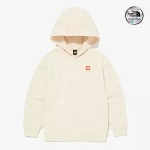 노스페이스 브랜드관 노스페이스키즈 공식 NM5PQ57U 키즈 미니 박스 로고 후디_CREAM BEIGE 456713