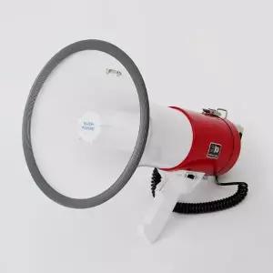 메가폰 고출력 대형 메가폰(25W) 사이렌가능 무선 확성기