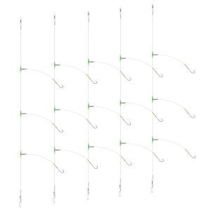 5PCS 바다 낚시 리그 드롭 스내퍼 바텀 루로드 타이 프리