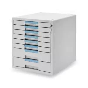 -시스템2 KEY 서류함 8단 300x355x332mm (1EA)보관함 정리함 파일박스 화일 파일함 다용도 문구용 문서 사