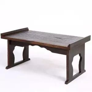 서예 테이블 좌식 책상 고가구 접이식 탁자 소형 다도 한옥 전통 원목