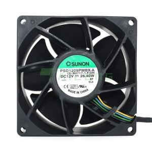 SUNON PSD1209PMBX-A (2).B4717-1.F.GN DC 12V 26.40W 92x92x38mm 서버 냉각 팬의  기능