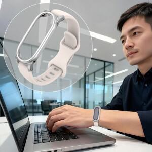 노트핀 S용 PLAUD NotePin PC 통합 시계 스트랩 케이스용 보호 커버 스타라이트 블랙 퍼플