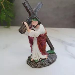 교회굿즈 탁상 십자가 선물 예수님 피규어 예수님상