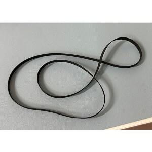 오디오 테크니카 AT-PL50 AT-LP60용 턴테이블 벨트  접이식 길이는 약 12 3/4인치입니다.