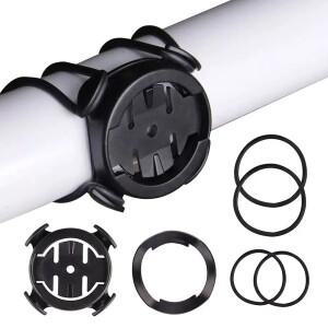 자전거 컴퓨터 거치대 플라스틱 MTB 산악 스톱워치 마운트 브래킷 도로 사이클링 속도계 스탠드 가민 호환