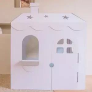 키즈바래 너만의 별장이 되길 바래 대형 종이집 놀이텐트