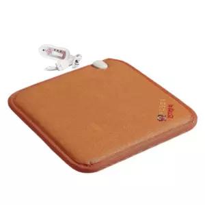 1인용 황토색 전기방석 비닐레자 물걸레청소가능 장판 의자 1인 1방석 소파 쇼파 매트 온열 난방 겨울요 선