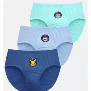 [레노마 이너웨어]포켓몬스터 남아 슈팅 삼각팬티 3매 PD10M38582_HDD