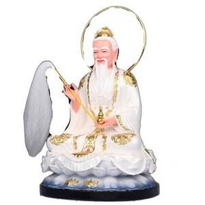 산신 할 도자기 불상 사원 천주 명보 노준 전통 인테리어 불교 미니 태상노군