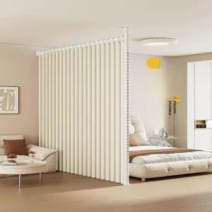 자바라 중문 거실 가림막 주방 파티션 접이식 무타공 칸막이 주름문 폴딩도어