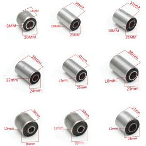 바이크 오토바이 리어 스윙암 부싱 서스펜션 수리용 GY6 50cc 125cc 플랫 포크 컨트롤 암 엔진 마운트 쿠션