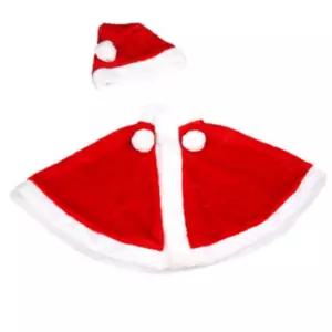 성인용 밍크 크리스마스 망토 대형 할로윈 세트 변장 소품 파티의상 산타복 산타 성탄절행사 행사