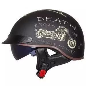 반모 헬멧 레트로 바이크 클래식 라이딩 모터사이클 모자 스쿠터 빈티지