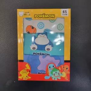 [레노마 이너웨어]포켓몬 남아동 삼각팬티3매 2호 PD10M38761-1_HDD