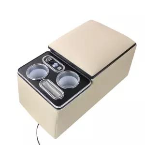 뒷좌석 컵홀더 중앙 USB 핸드폰 충전 암레스트 뒷자리