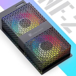 RAM 히트싱크 쿨러 4핀 PWM 듀얼 5020 팬 3600RPM PC 메모리 쿨링 라디에이터 5V 3핀 ARGB (DDR4 DDR5 호환