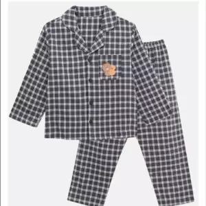 [레노마 이너웨어]라인프렌즈 아동 9부 선염 파자마세트 6호 FC3SM61605_HDD