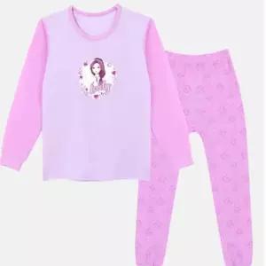 [레노마 이너웨어]시크릿쥬쥬 여아 블링 9부 편면 상하세트 VO YC3WW28046_HDD