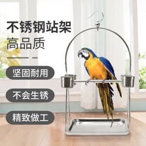 앵무새 새장 스탠드 스텐 현봉 대형 팔형 발찌