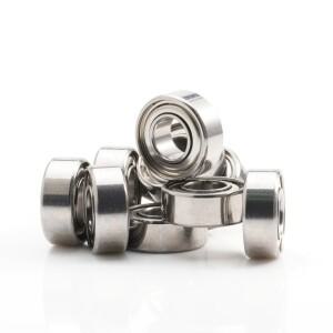 FUSHI 686 ZZ 베어링 6x13x5mm 10Pcs RS 용 비디오 카드 고속 오픈 핸드 피스