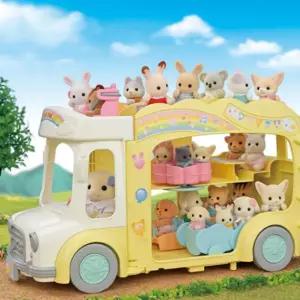 패밀리 실바니안 써니캐슬 아기유치원 인형 피규어 장난감 3층 버스 집 옷 아기 하우스 블라인드백 체리