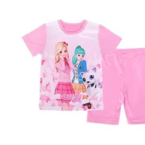 [레노마 이너웨어]시크릿쥬쥬 여아 퓨린 5부 상하세트 PK 0C1EW85557_HDD