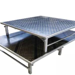 접이식 단상 교회 발표대 합창 스테이지 촬영대 선반