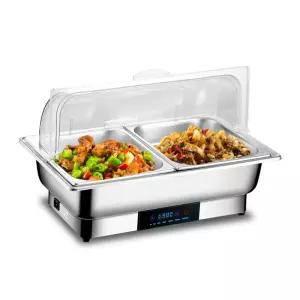 전기 워머기 음식 차핑디쉬 전열기 뷔페 그릇 보온 중탕기 스테인리스