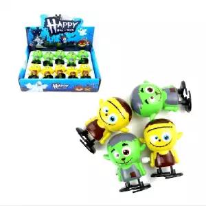 ( )할로윈 귀여운 프랑켄 태엽 뚜벅이 할로윈소품 장식 데코 장난감 1박스 12개입