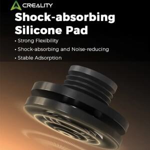 Creality 4Pcs 충격 흡수 실리콘 패드 K1_K1 Max_K1C_Ender-3 V3_Ender-3 V3 Plus 용 강력한 유연성 3d 프
